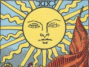 タロットカード大アルカナ19 太陽 の意味と絵柄の解釈 ステラマリス